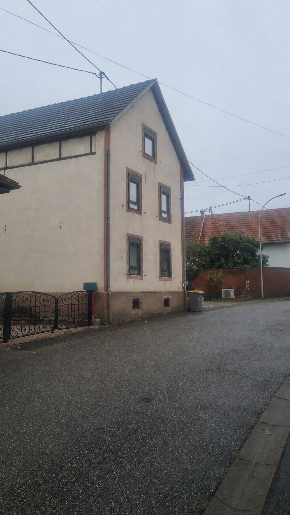 Maison à Geudertheim avant isolation extérieure