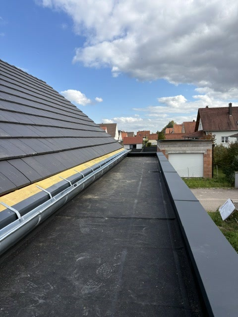 Zingueries en périphérie de la toiture-terrasse
